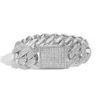 Iced Out Cuban Chain Necklace Stainless Steel 8-25MM