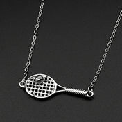 Tennis Gold Pendant Necklace