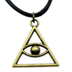 Eye of Horus Pendant Necklace — Egyptian Protection Amulet