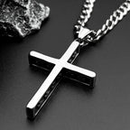 Cross Steel Pendant 316L Style Seal