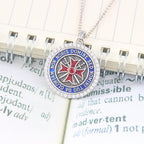 Knights Templar Cross Pendant — 925 Silver