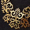 2016 Vintage Bohemia Choker Woman Statement Hollow Filigree Flower Pendant Necklace Jewelry