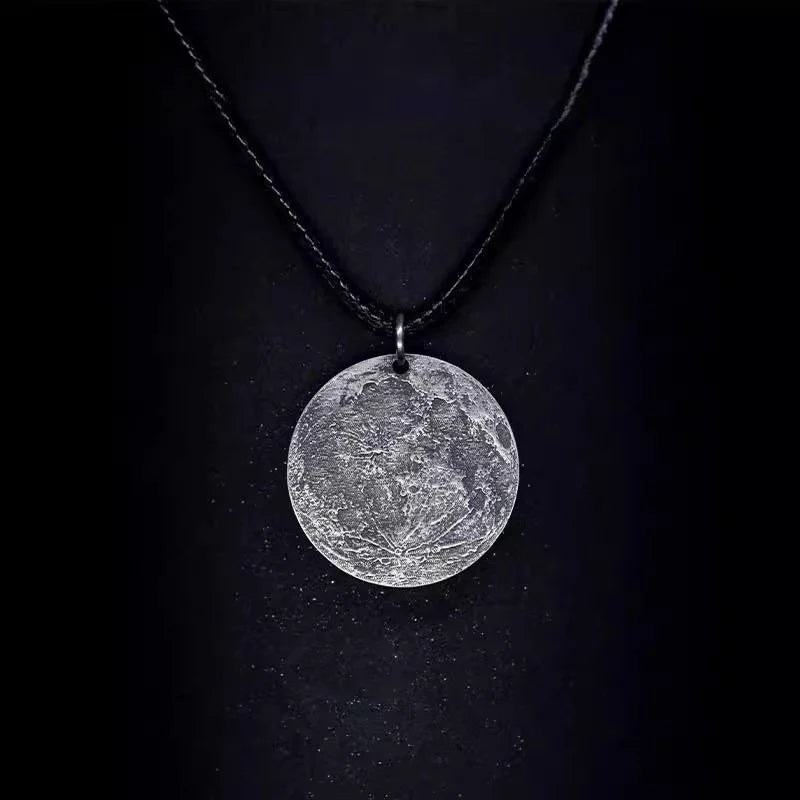 Moon Pendant Necklace