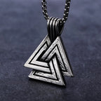 Odin Rune Viking Pendant Necklace