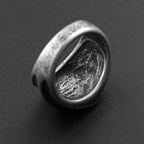 Vintage Geometric Rhombic Signet Ring — Stainless Steel