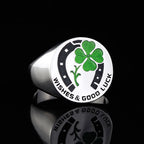 Four Leaf Clover Ring — 925 Silver
