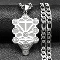 Kabbalah Tree of Life Pendant — Stainless