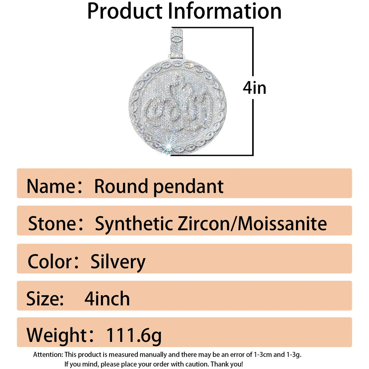 Volcano Talisman Horse Eye Pendant Necklace — Silver-Tone