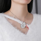Stainless Steel Lightsaber Pendant Necklace Classic Movie Series Universe War Force Jewelry for Fans Gifts