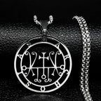 Sigil de Lucifer Baphomet Necklace — SS