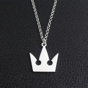 Statement Crown Charm Pendant Necklace — Choker