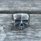 Priestess Retro Priest Ring, Men's Silvery Plated Ring, Artistic Ring Punk Style, Goth Jewelry for Men, Gifts for