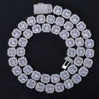 Tennis Chain Necklace Stainless Steel 10/12MM