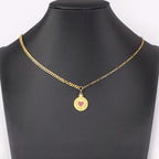 Nidin 8 Styles Double Layers Geometric Delicate Lightning Necklaces for Women Zircon Jewelry Charms Thunder Bolt Pendant Gifts