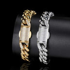 Black Cuban Bracelet Stainless Steel 12MM PVD