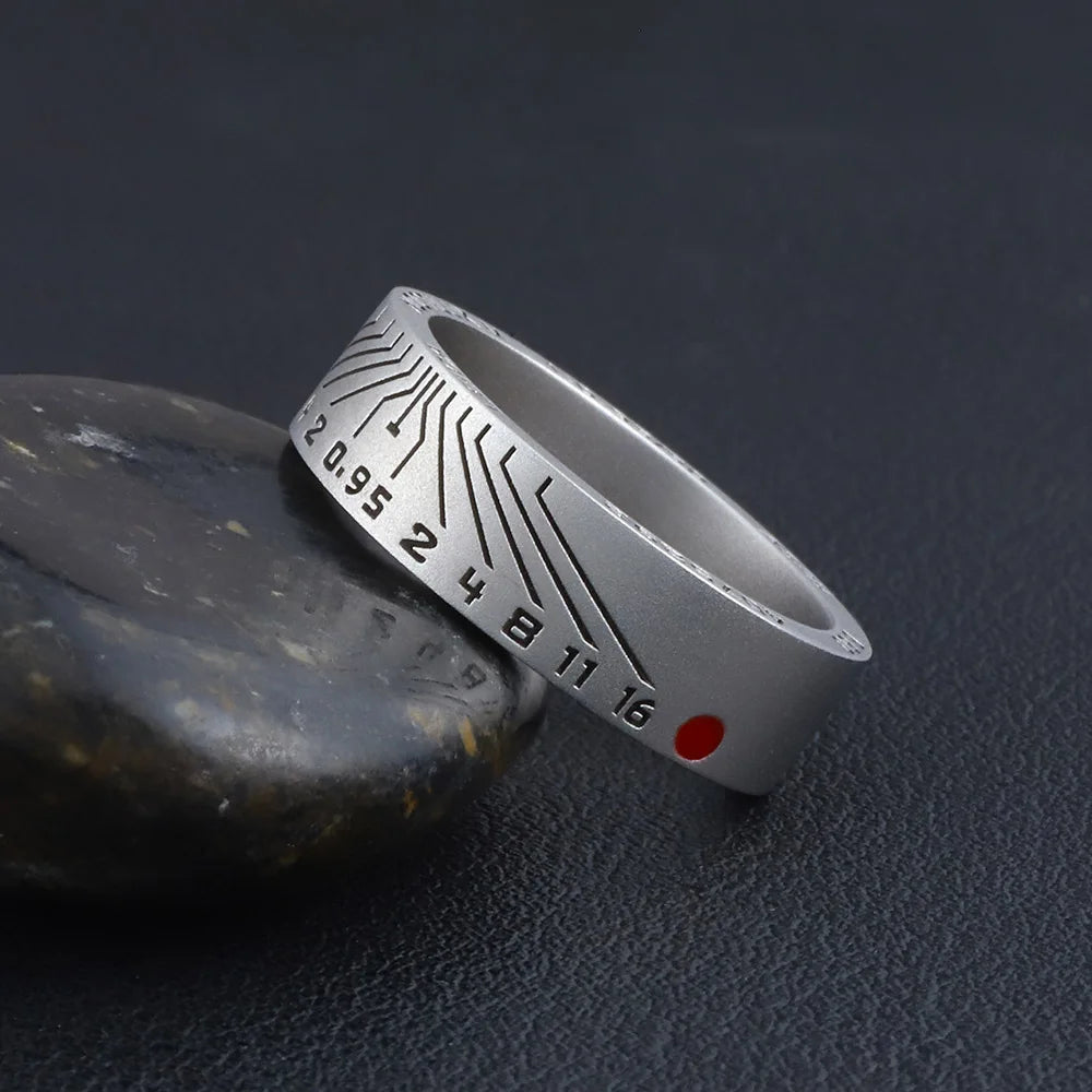 Camera Lens Ring — 925 Silver