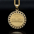 Iced Out Last Supper Pendant — Stainless Steel