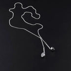 Personalized Hip-hop Headphone Design  Adjustable Necklace for Women Men Stainless Steel Clavicle Chain Jewelry Accessory Gifts