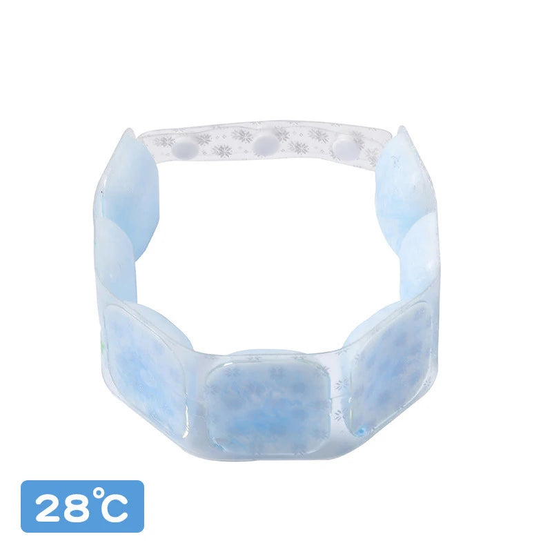 18 °/28 ° Cooling Ring Suitable For Men & Women Portable Sport Neck Ring Collar Cooling Patch, Nordic Style For Office