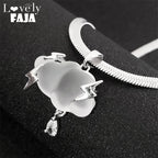 Iced Out Steel Chain Y2k Floating Cloud Lightning