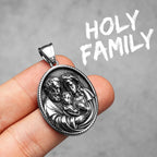 Padre Pio Pendant Necklace — Stainless Steel