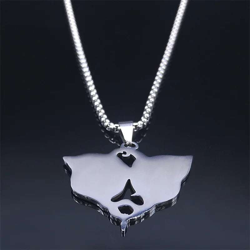 Egyptian Double-Headed Elephant Pendant Necklace