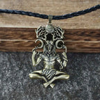 Cernunnos Horned God Pendant Necklace