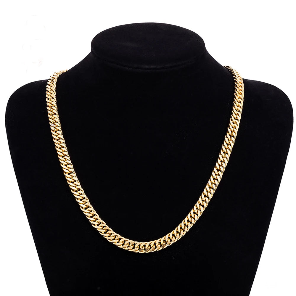 Gold Chain Necklace 6mm — Gold