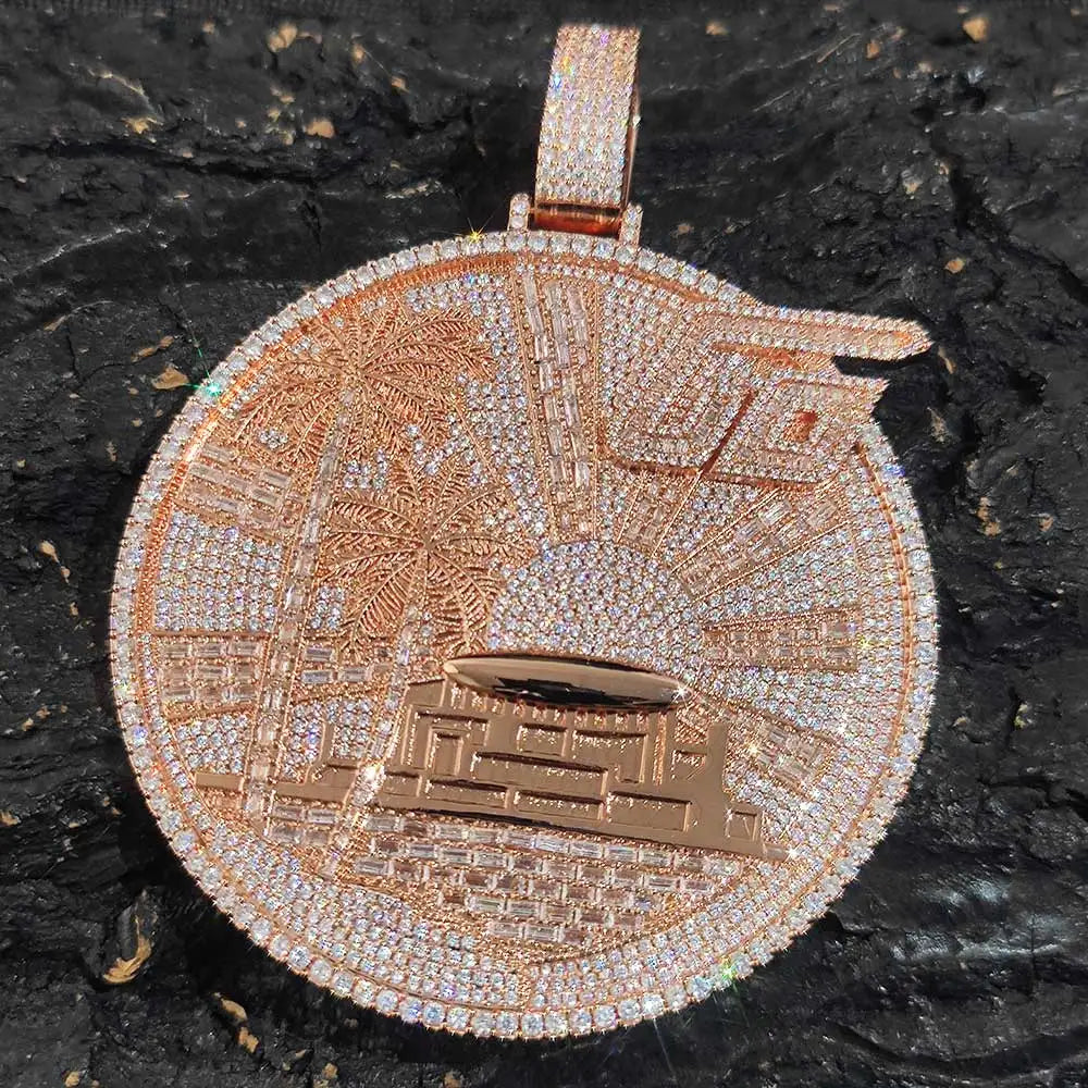 3D Pendant with Custom Design - Unique Personalized Necklace for Men and Women, Multiple Shapes and Symbol, Anniversary