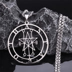 Astaroth Sigil Pendant Necklace — Stainless Steel