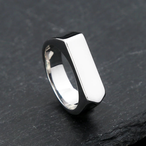 316L Simple Stainless Steel Ring