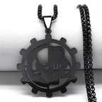 Greek Silver Pendant Letter Psi Symbol Jewery