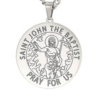Dawapara Saint Christopher Medal Necklace Jesus Truet In You Amulet Catholic Jewelry Travelers Driver Gifts Stainless
