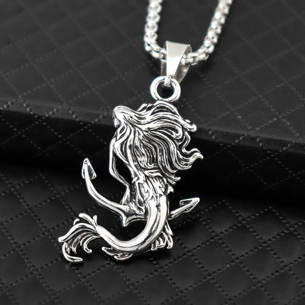 Mermaid Pendant Necklace