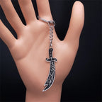 Zulfiqar Imam Ali Sword Chain Necklace — Stainless Steel