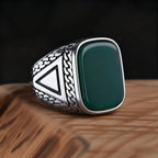 Onyx Variety Ring — Stainless Steel