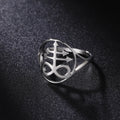 Leviathan Cross Satan Signet Ring — Stainless Steel