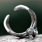New Design Stainless Steel Bat Ring Detailed Punk Biker Animal Jewelry High Quality Gift Accessories For Gift Free