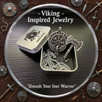 Viking Steel Pendant 316L Rune Axe High-end