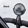 Portable Stroller Fan Mini Baby Clip Fan Smart Octopus Handheld Fan 360° Rotate Bike Car Tripod Fan Rechargeable Clip