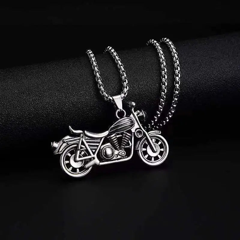 Motorcycle Steel Pendant