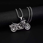 Motorcycle Steel Pendant
