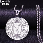 Solomon Pentacle Seal Pendant — Stainless