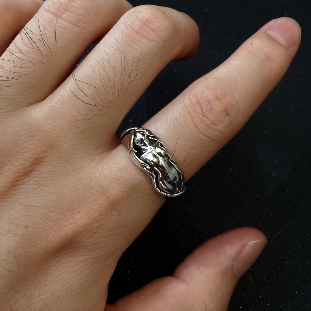 Nude Body Open Ring — Copper
