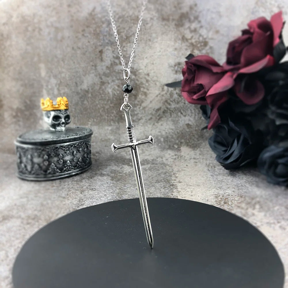 Tarot Silver Pendant Necklace