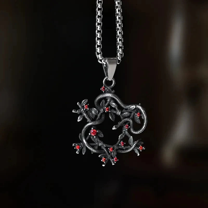 Gothic Satan Goat Stainless Steel Pendant Necklace
