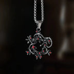 Gothic Satan Goat Stainless Steel Pendant Necklace