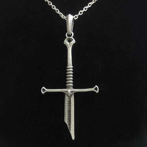 Narsil Broken Sword Pendant Necklace