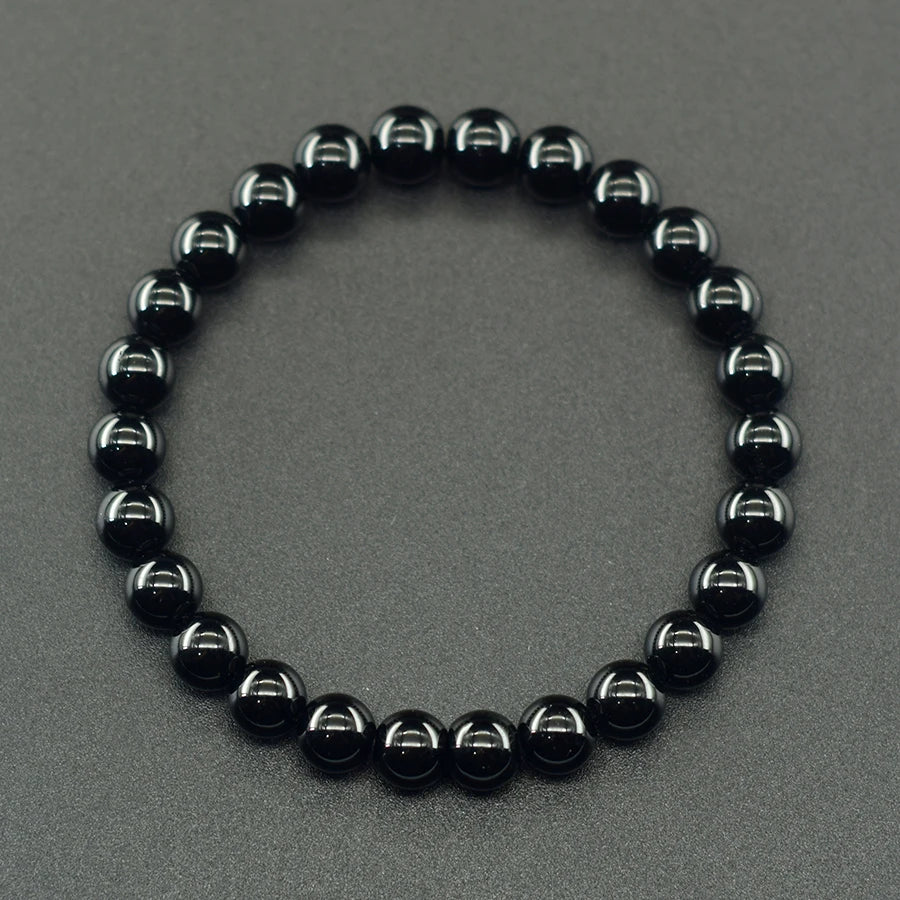 Multi-Color Bead Bracelet with Adjustable Length