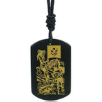 Tarot Black Pendant Necklace